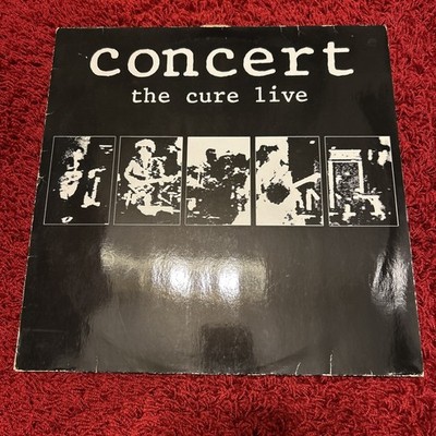 The Cure   Concert - The Cure Live LP Vinyl 1984 Germany