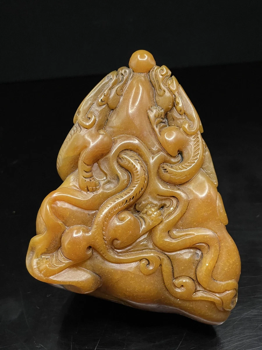 寿山石中国风印章| eBay