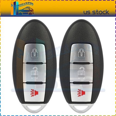 2 For Nissan Cube Armada 2017 2018-2020 Car Remote Control Keyless 3 Buttons