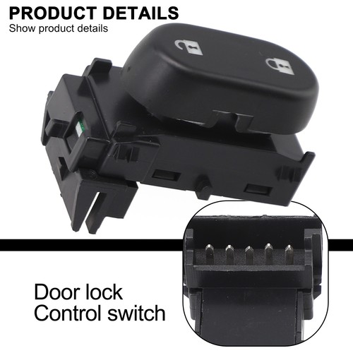 ABS Switch Black Door Lock Control Switch For Impala 06-13 1pcs Brand New - Picture 5 of 12