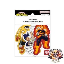 NEW Gourmandies My Hero Academia Stickers Endeavor Mirko Fat Gum BMHA-17E