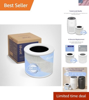 Mini Air Purifier Filter Replacement HEPA Odor Smoke Pollen Filter 1 Pack