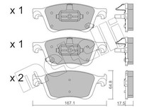 Bremsbelagsatz BremsklöTze FüR Renault Austral Nissan X-Trail IV T33