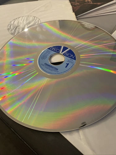 1978 Frankenstein MCA Disco Vision Horror Rare Videodisc Collectible - Picture 12 of 14