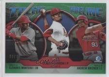 2019 Bowman Green Refractor /99 Andrew Knizner Elehuris Montero #TP-STL he0