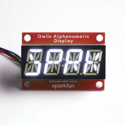 SparkFun Qwiic - Alphanumerisches Display, Weiß