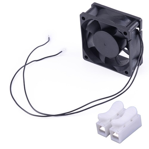 CPU Cooling Fan AC 110V 120V 240V Ball Bearing Case 60x60x25mm Computer PC lkc - Picture 2 of 2