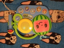 Cocomelon Sing and Learn Laptop Toy for Toddlers 60 Phrases, Lights Sounds
