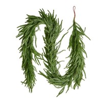 Vevor Weihnachtsgirlande 1828Mm Norfolk Kiefer Tannengirlande Weihnachtsdeko