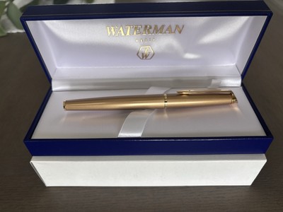 Waterman Hemisphere Stardust Gold Rollerball Pen 
