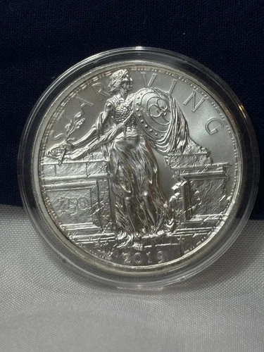 .999 Fine Silver 1 oz Round Starving Liberty 2019 Zombucks Apocalypse Currency