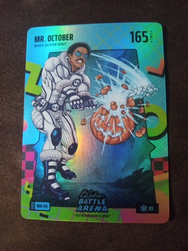 2026 Bo Jackson Battle Arena Mr. October 80's RAD-415 Ice Reggie Jackson SSP