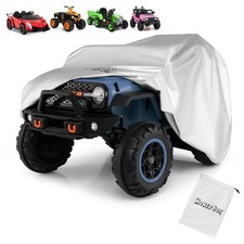 Kids Ride-On Toy Car Cover w/Silver Coating Storage Bag Universal Fit for Truck