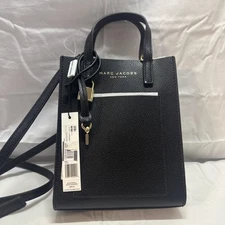 marc jacobs mini tote bag black