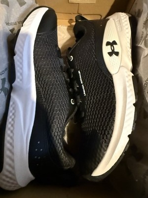 Under Armour Charged Dynamic Select Women's Black White Mesh Sneakers 3026609-0 