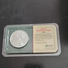 2005 Silver Eagle 1 oz. Uncirculated Silver Coin With Toning  Littleton Coin Co.