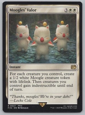 MTG Final Fantasy - Moogles' Valor #27 -i481