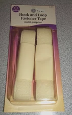 HOOK AND LOOP Self Gripping Fastener Tape 3/4" X 24 " By Coats and Clark NIP