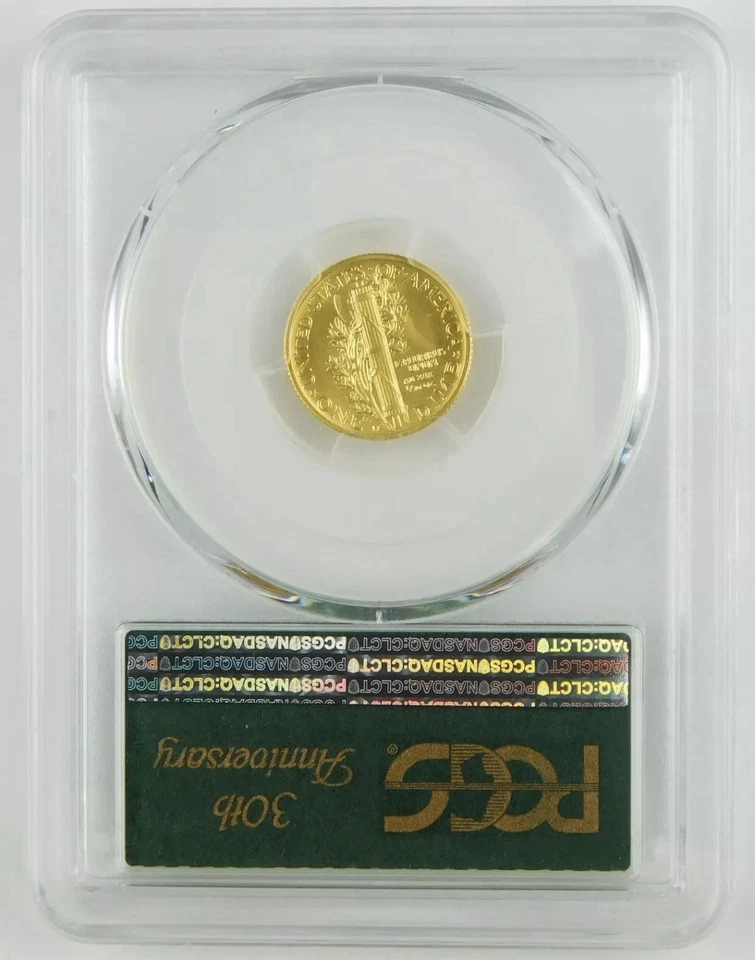 2016-W SP70 100th Anniversary First Strike 10C - Image 2 of 2