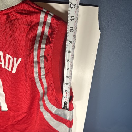 Camiseta deportiva vintage Reebok NBA Houston Rockets Tracy McGrady #1 XL roja juvenil - Imagen 4 de 12