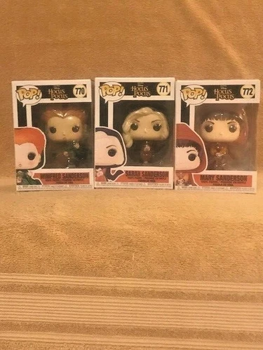 FUNKO POP! HOCUS POCUS SANDERSON SISTERS FLYING 2020 SET OF 3 #770, #771 & # 772