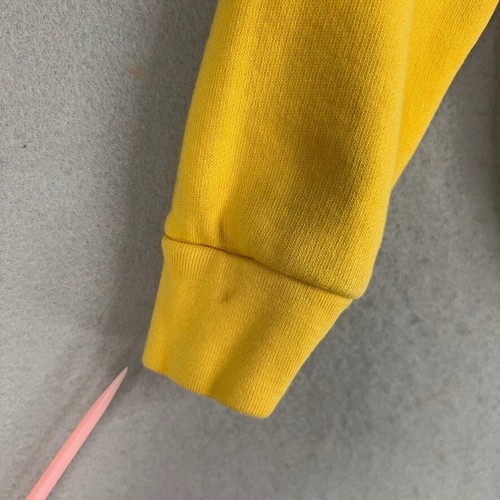 Polo Ralph Lauren Hoodie Boys 7 Yellow Bright Big Pony Preppy Rugby School Cozy - Picture 5 of 14