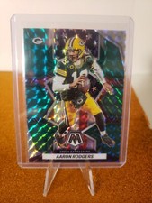 2022 Panini Mosaic Aaron Rodgers National Pride Green SP Prizm Packers