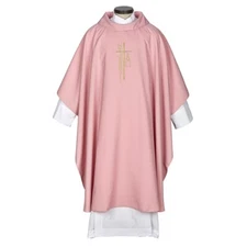 Monastic Chasuble Vestment Rose Church Clergy New
