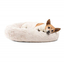 best friends by sheri luxury faux fur donut cuddler