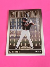 2020 CJ Abrams Potential Insert Panini Contenders #P-7