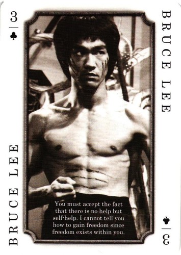 Bruce Lee Playing Card - Picture 3 of 4