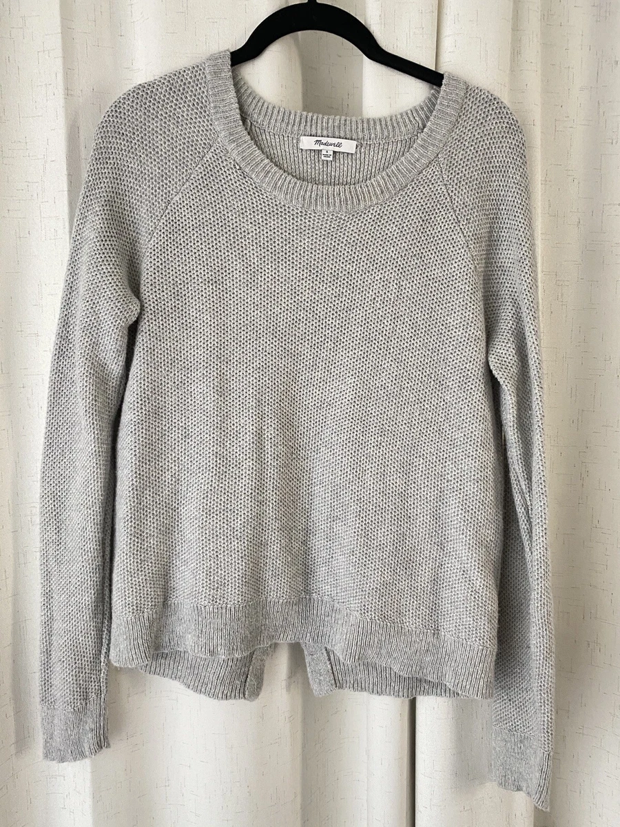 Madewell Split back sweater small eBay