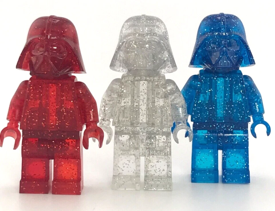 Darth Vader Prototype Transparent Glitter Lego Star Wars Select a Color - Image 3 of 4