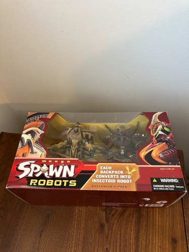 Manga Spawn Robots Deluxe 2 Figure Box Set New McFarlane Toys Amricons - Picture 7 of 7