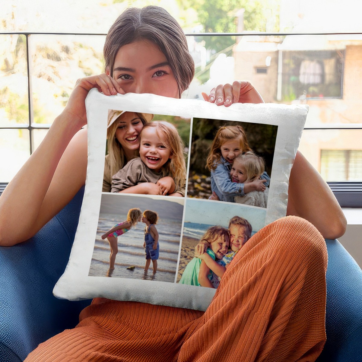 Customizable Pillow Girls Dont Cry GDC Angel Logo Pillow Red