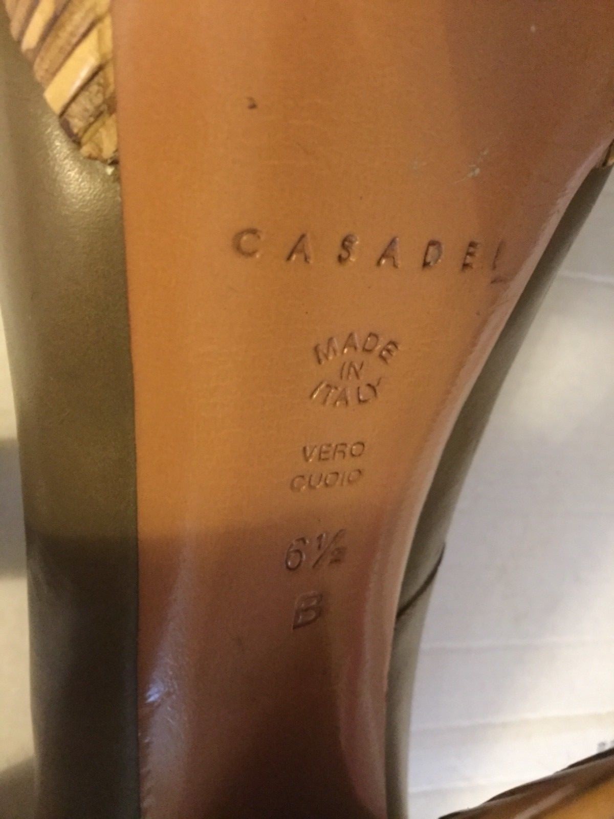 EXCELLENT CONDITION Casadei Open-Toe Platform Pum… - image 4