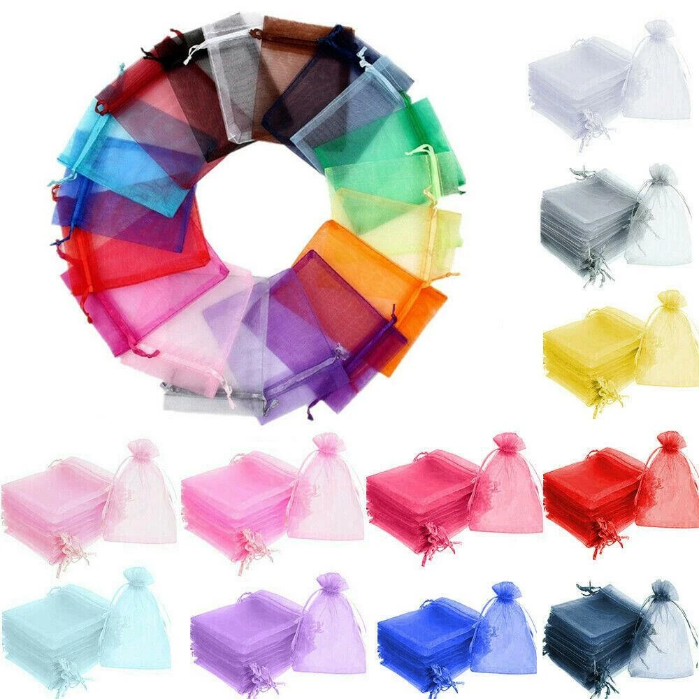 Organza Gift Bags Wrap Wedding Party Favour Xmas Candy Jewellery