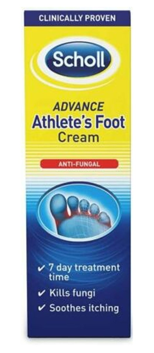 Scholl Athlete's Foot Cream 15g Anti-Fungal UK