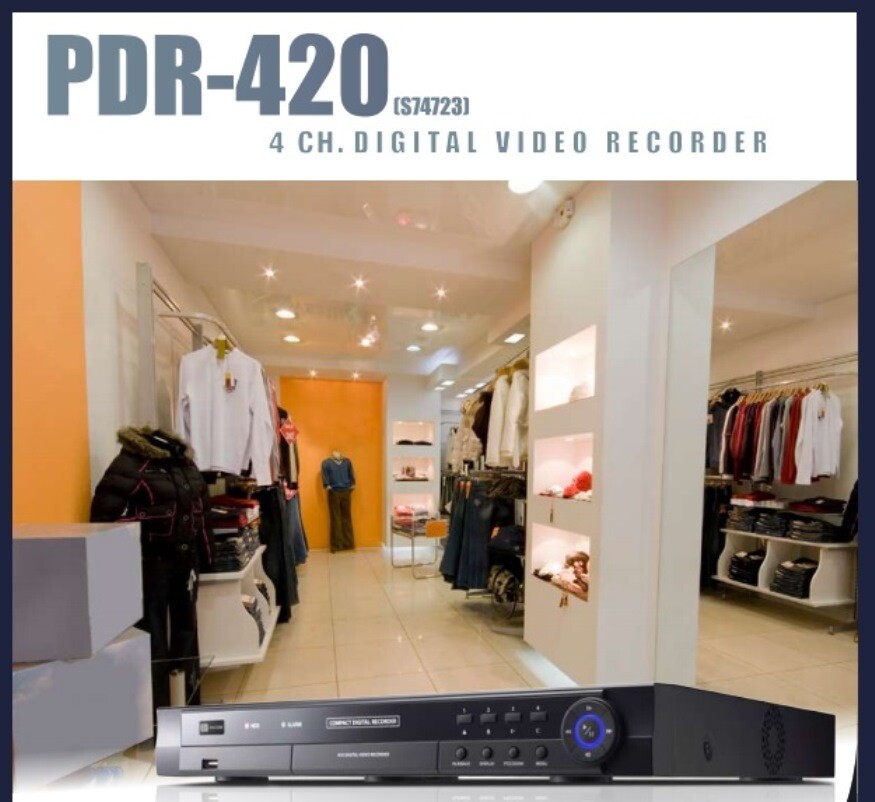 Pdrh 16 Pacom Dvr PECOM PDR-420 Channel Digital Video Recorder