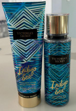 Victoria's Secret Indigo Sea Fragrance Mist  Lotion Bundle