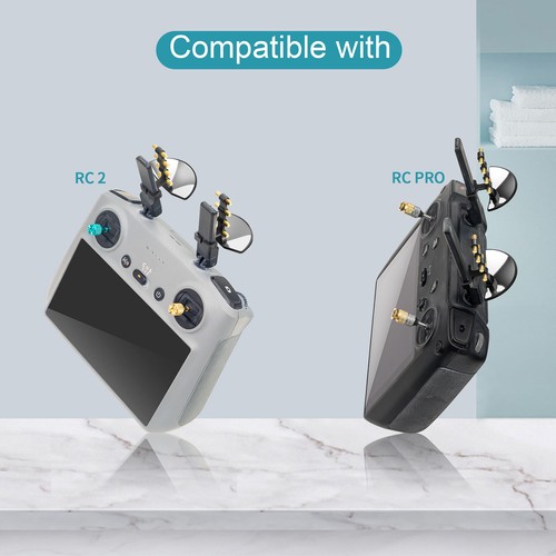 Per DJI Mini 4 Pro/Air 3 RC 2 /DJI RC Pro Amplificatore Segnale Antenna Accessori - Foto 6 di 13