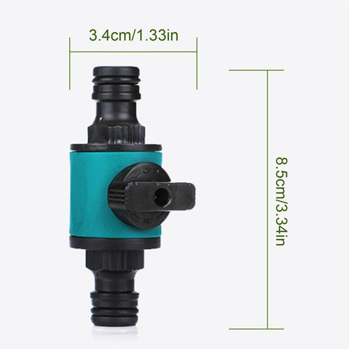 1pc Garden Hose Replacement Fitting Shut Off Connector Sink Spigot Fittings - Picture 7 of 14
