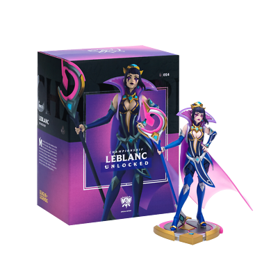 LoL League of Legends Championship LEBLANC Unlocked Statue Figure