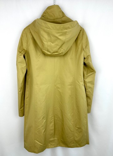 House of Harlow Women's Coat Color Yellow Mustard Pockets Hooded Mid Length XS - Picture 10 of 18