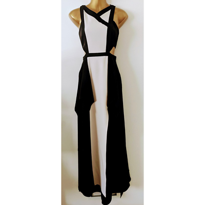 color block evening dress Petal and Pup Women's Lipa Colorblock Midi Slip Dress