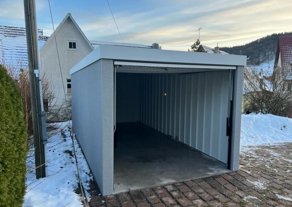 Massive Garage B 2,88 x L 5,90 x H 2,33 m - Einzelgarage | Fertiggarage | Neu - Bild 4 von 4