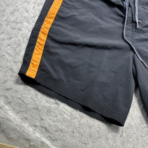 Hugo Boss Badehose Shorts grau orange gefüttert Schwimmen Herren Größe Large L - Bild 2 von 16