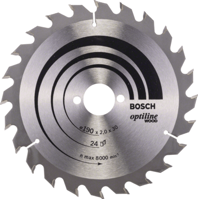 New Genuine Bosch 2608641185 Optiline Wood Circular Saw Blade