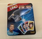 Star Trek Collector's Edition Uno Card Game In Tin Box By Fundex Games Brand New
