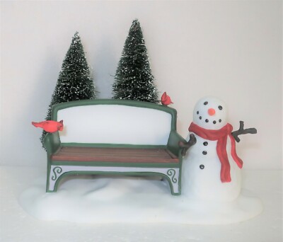 Dept. 56 Dickens' Village Accessory 52211 Our Own Park Bench